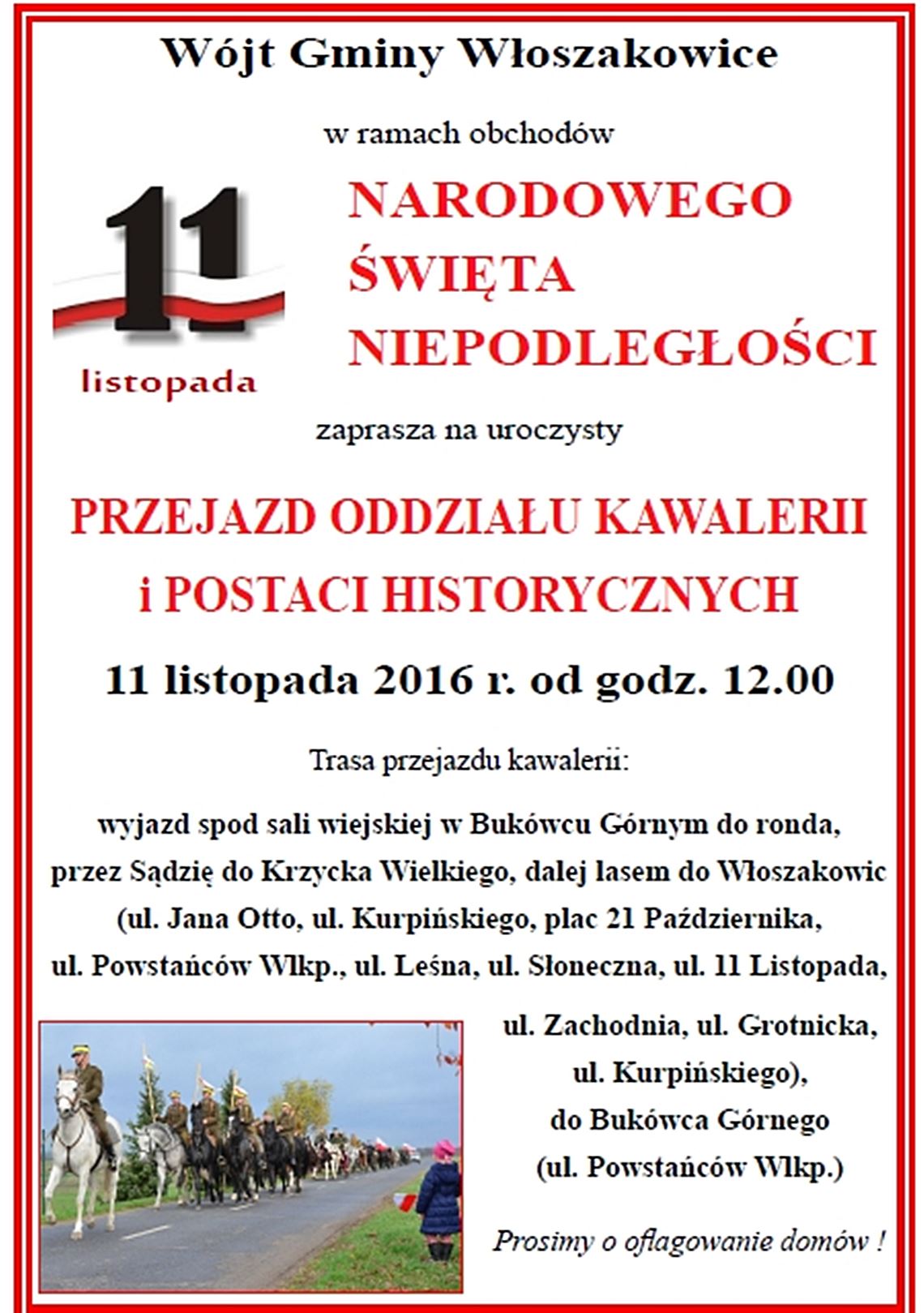 11 LISTOPADA - zaproszenie