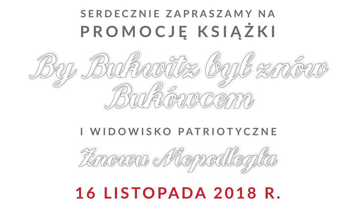 100-lecie odzyskania Niepodległości - UWAGA ZMIANA TERMINU