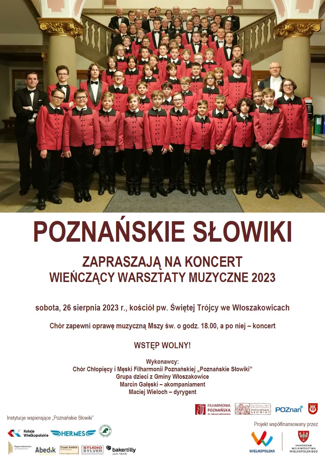 Koncert we Włoszakowicach - informacja