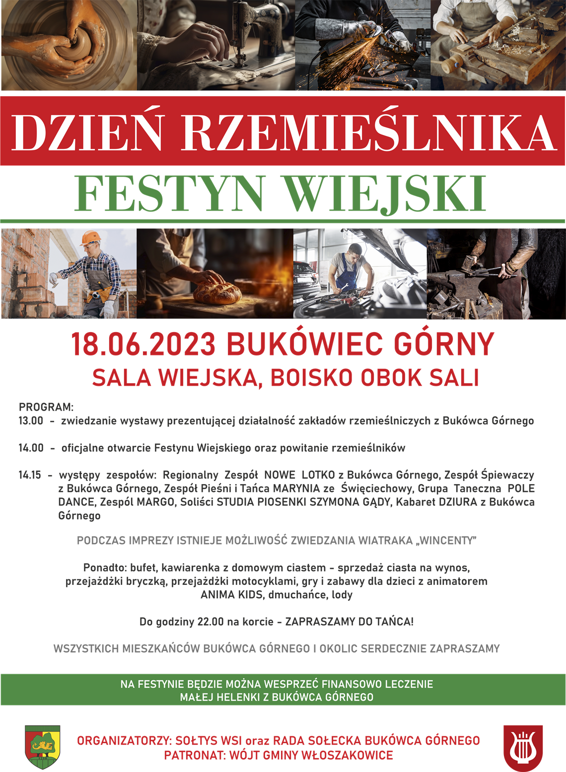 Dzień Rzemieślnika i Festyn Wiejski - info