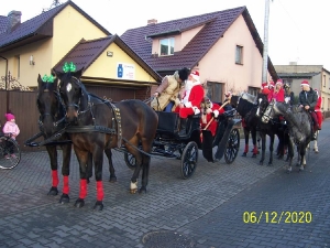 Przejazd św. Mikołaja przez Bukówiec