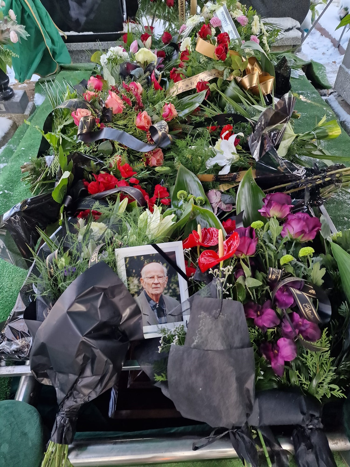 Ostanie pożegnanie śp. Stanisława Malepszaka