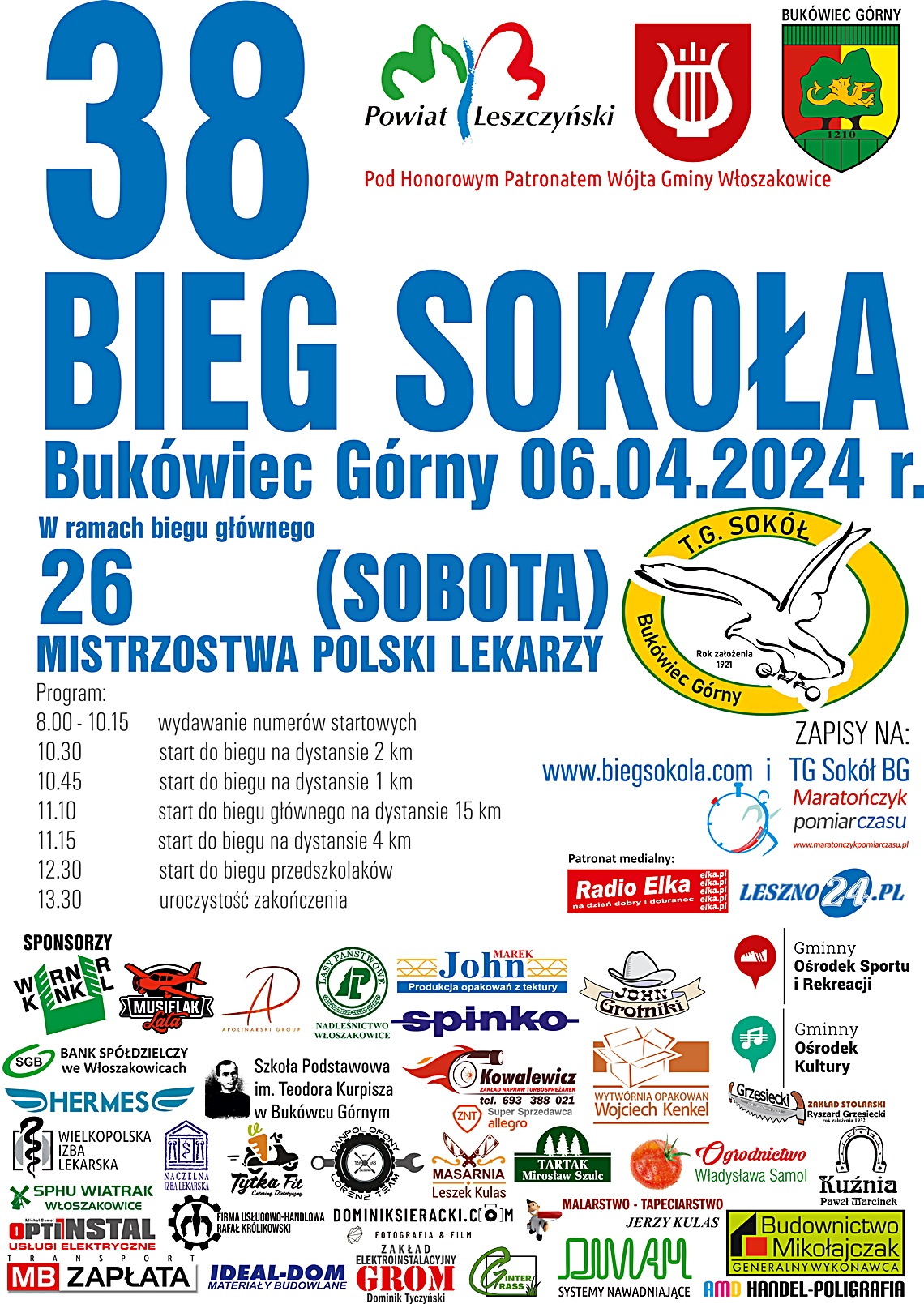 Bieg Sokoła 2024 - informacja