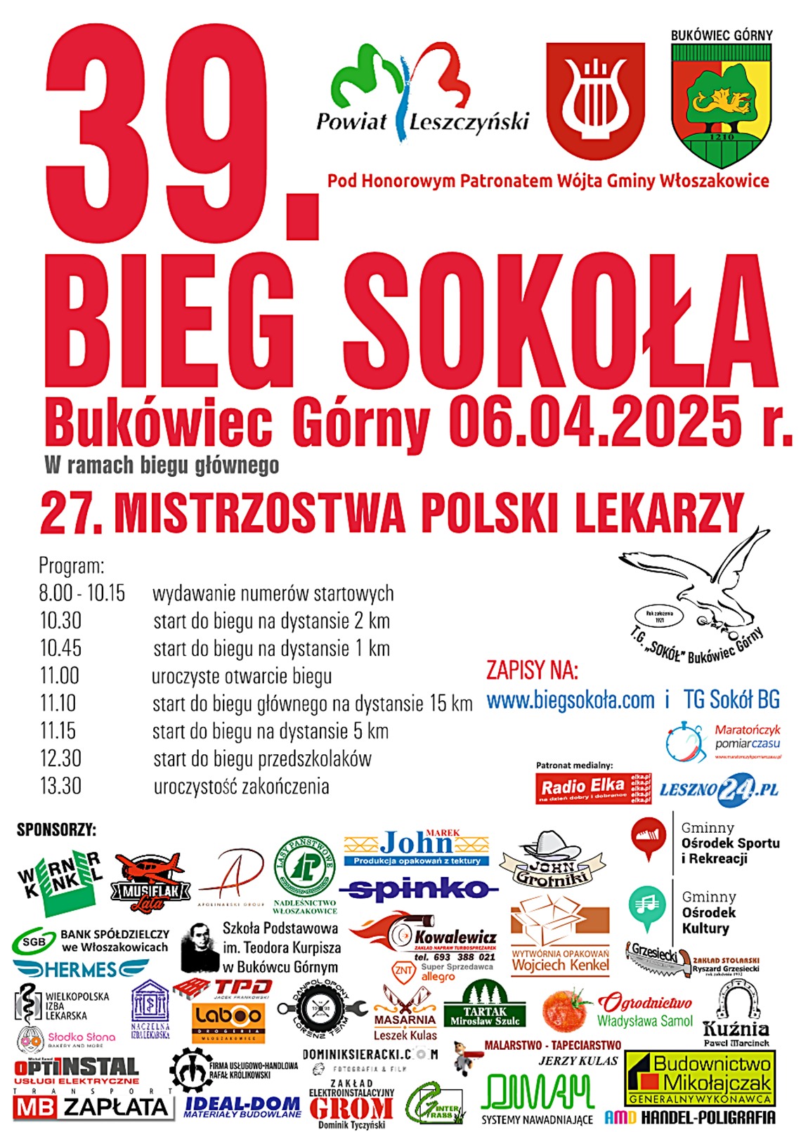 Bieg Sokoła 2025 - informacja
